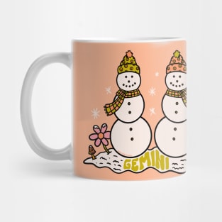 Gemini Snowman Mug